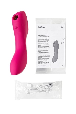 Супер-функциональная секс-игрушка - Satisfyer Curvy Trinity 3